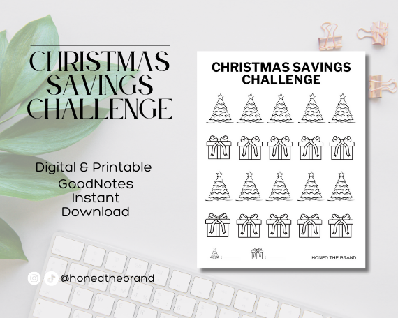 Minimalist Printable A6 Savings Challenge Bundle A6 Saving 