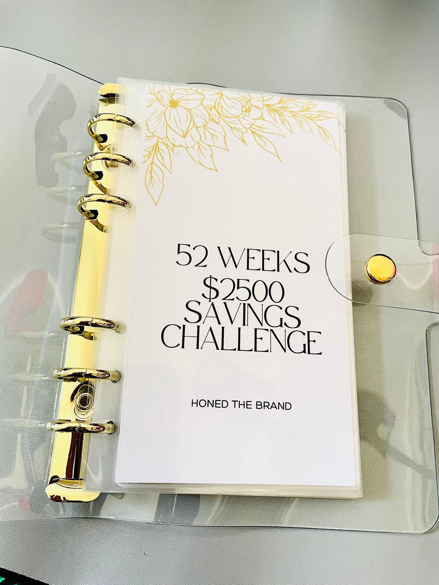 52 Weeks Savings Challenge Binder