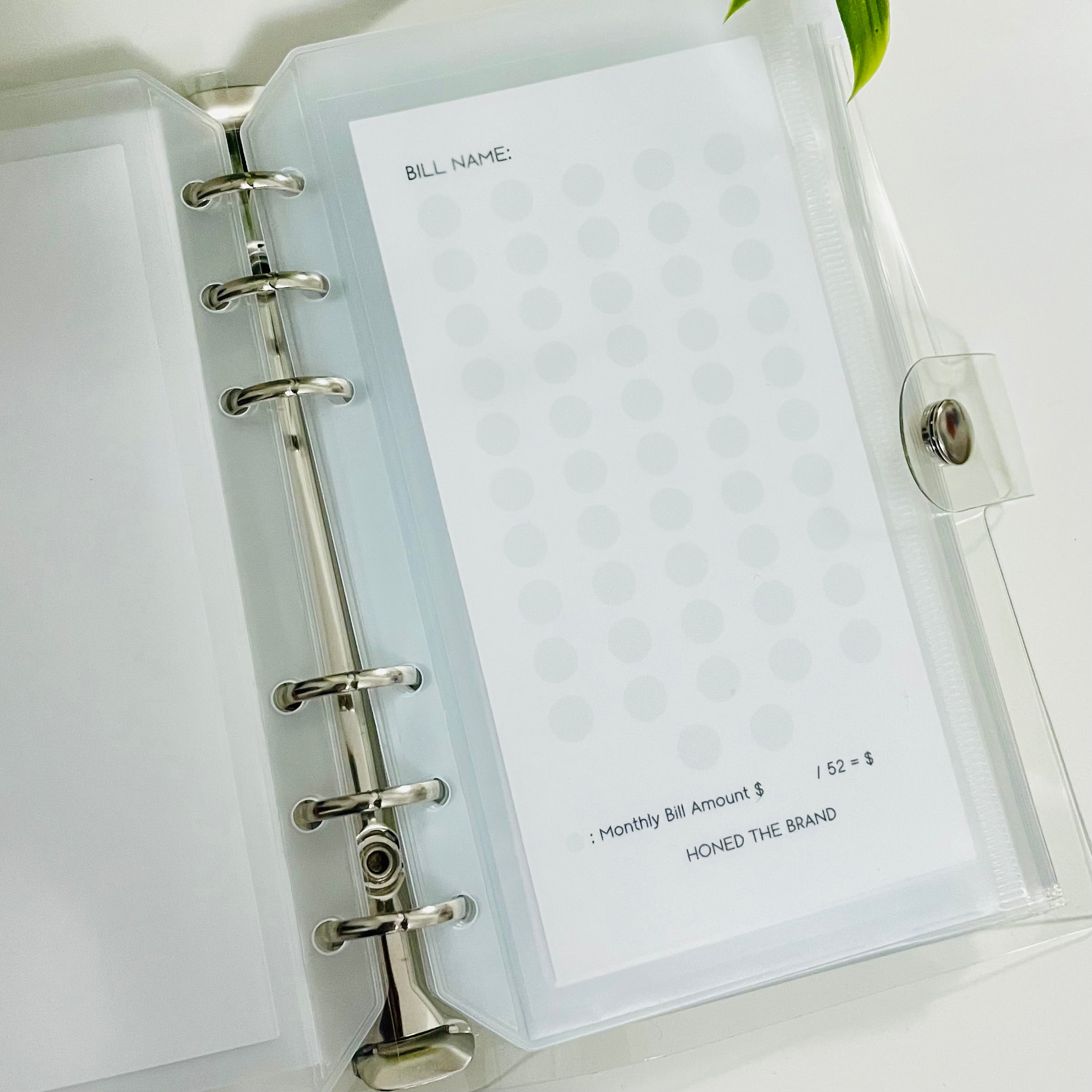 Month Ahead Savings Challenge Binder – Honed The Brand