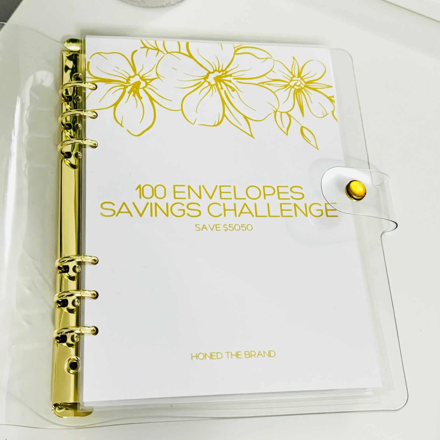 100 Envelopes Savings Challenge Binder