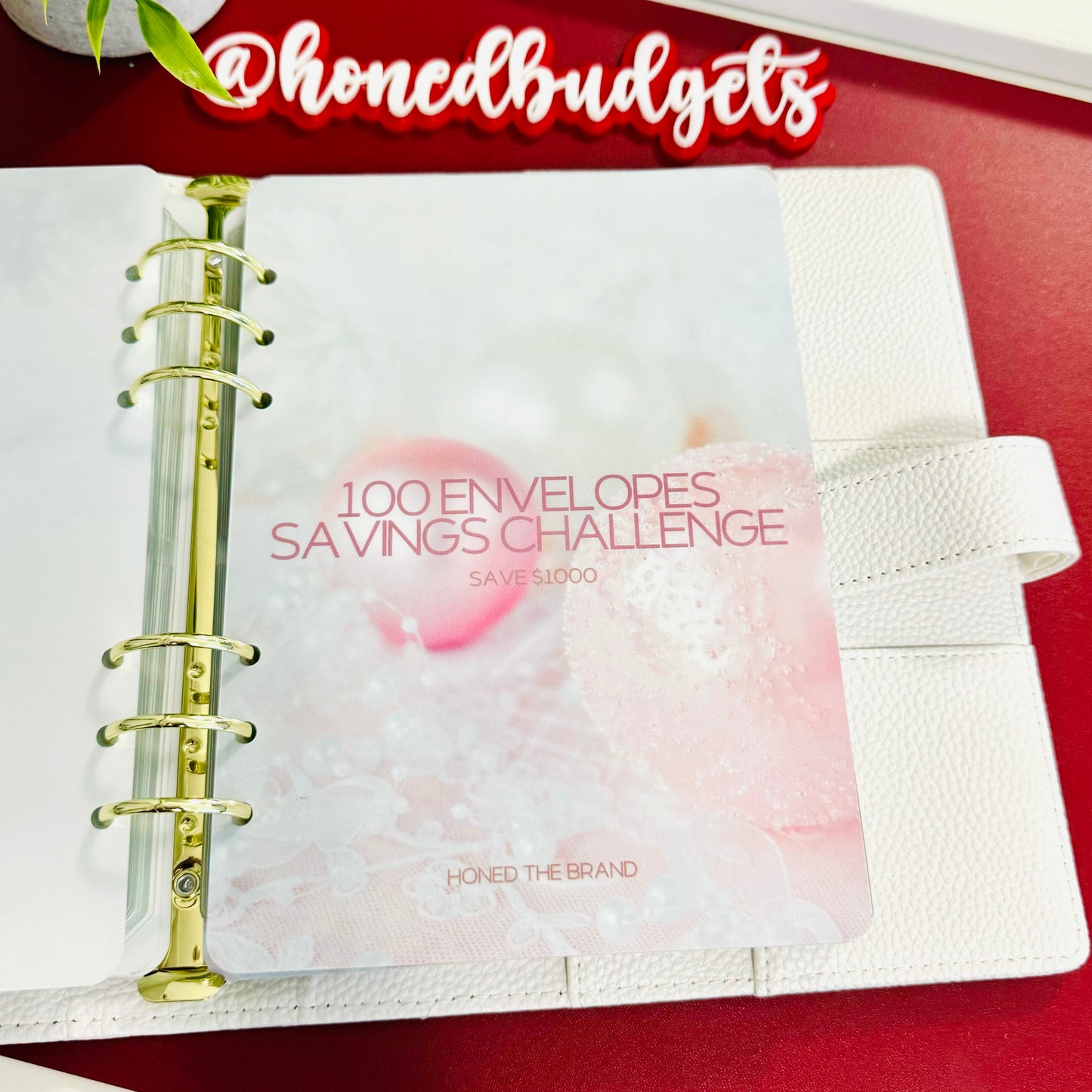 Christmas 100 Envelopes Savings Challenge Binder