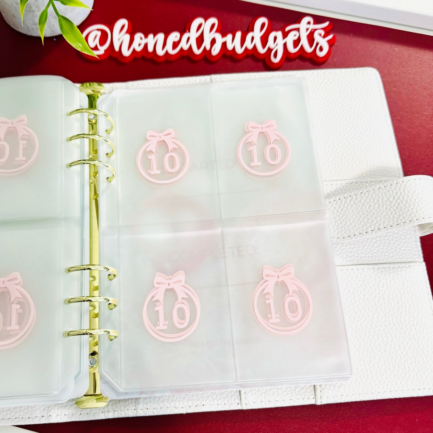 Christmas 100 Envelopes Savings Challenge Binder