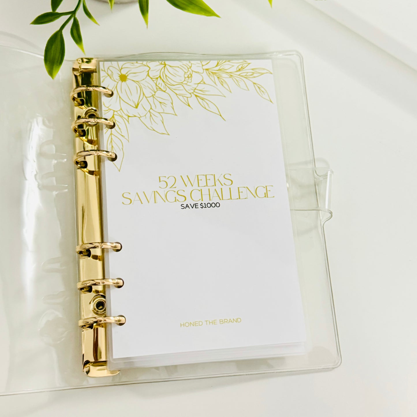 52 Weeks Savings Challenge Binder