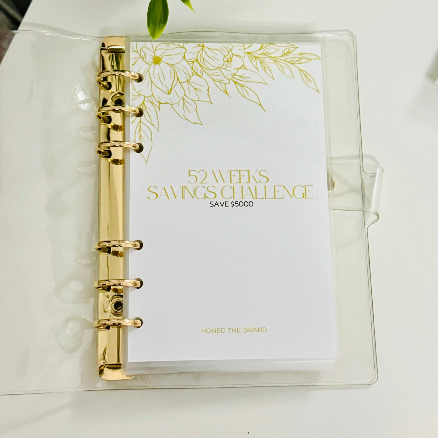 52 Weeks Savings Challenge Binder