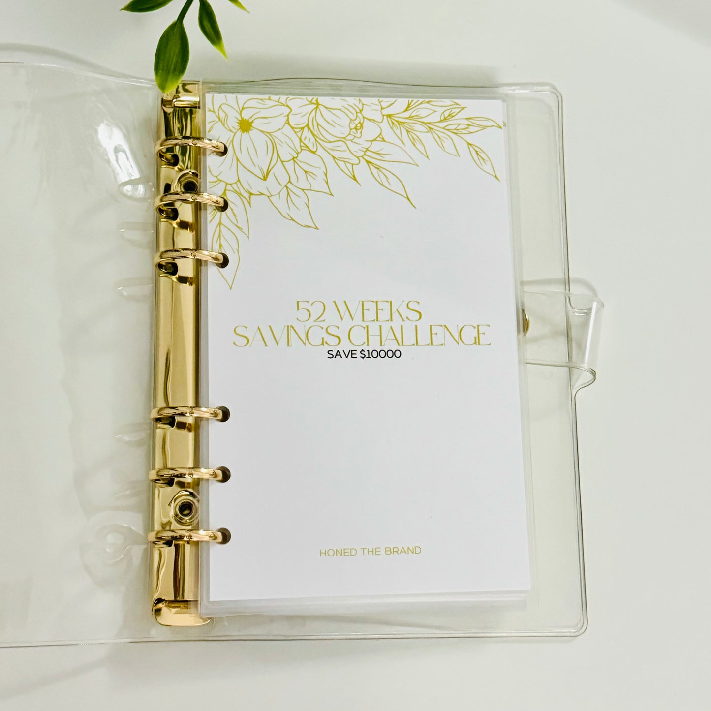 52 Weeks Savings Challenge Binder