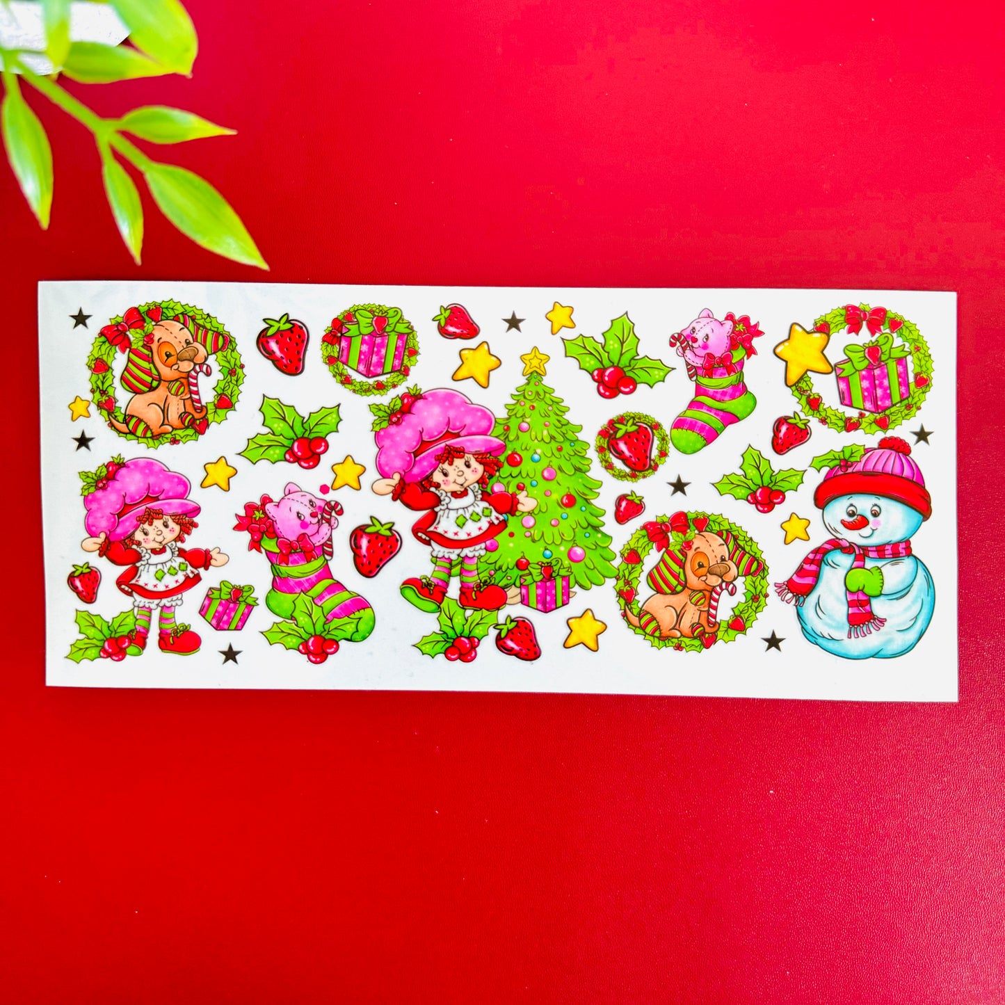 Berry Christmas Decal