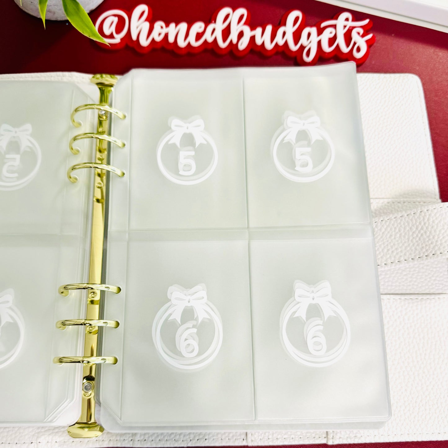 Christmas 100 Envelopes Savings Challenge Binder