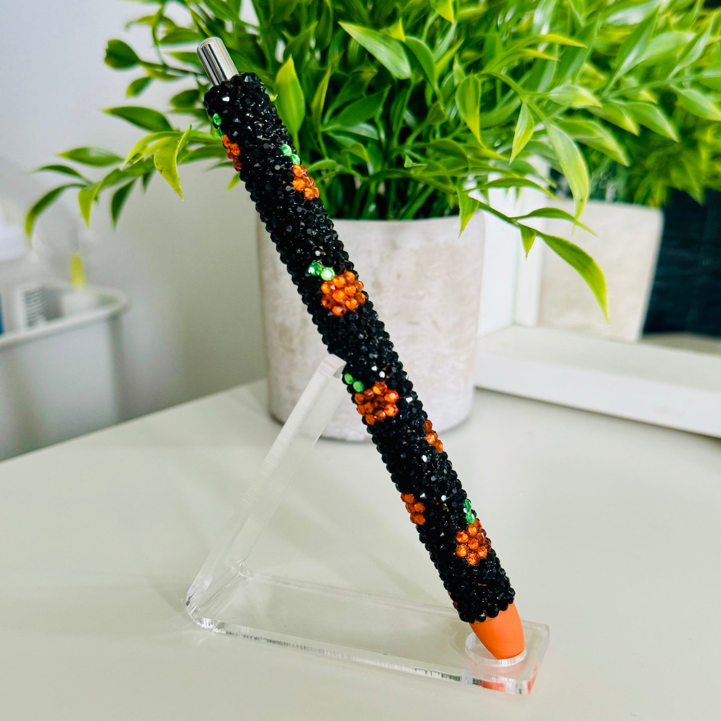 Pumpkin Bling Pen