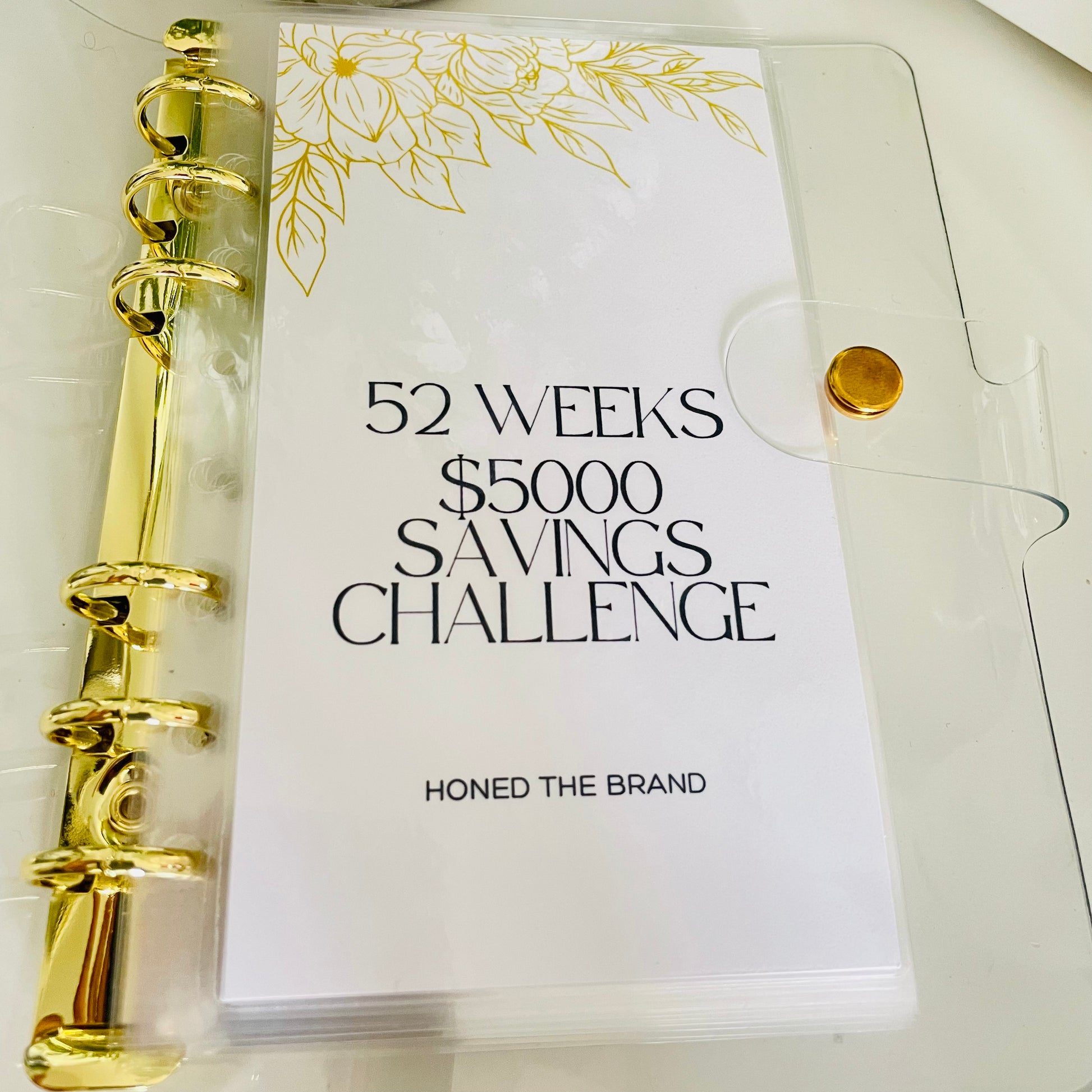 Creative Money Saving Challenge Binder 52 Weeks Savings Challenge